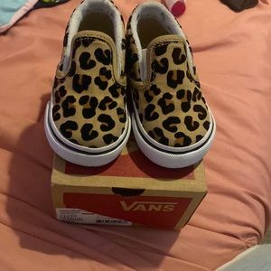 Cheetah print vans
